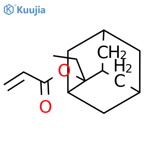2-Ethyladamantan-2-yl acrylate structure
