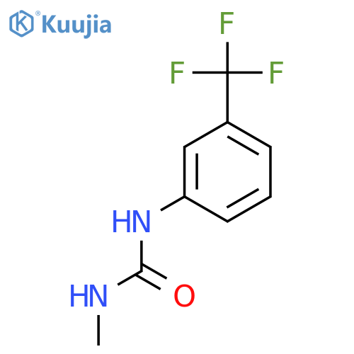 Urea,N-methyl-N'-[3-(trifluoromethyl)phenyl]- structure