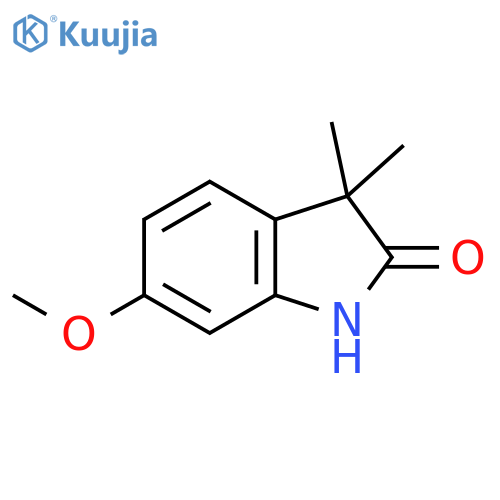 6-Methoxy-3,3-diMethylindolin-2-one structure