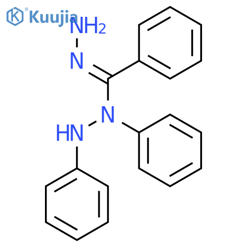 Benzenecarbohydrazonic acid, N-phenyl-, 2-phenylhydrazide structure