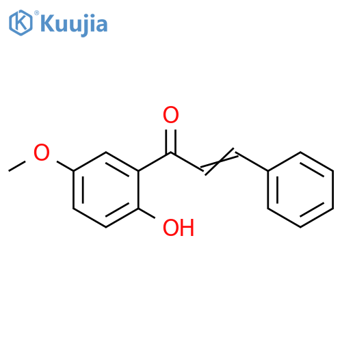 2-Propen-1-one, 1-(2-hydroxy-5-methoxyphenyl)-3-phenyl- structure