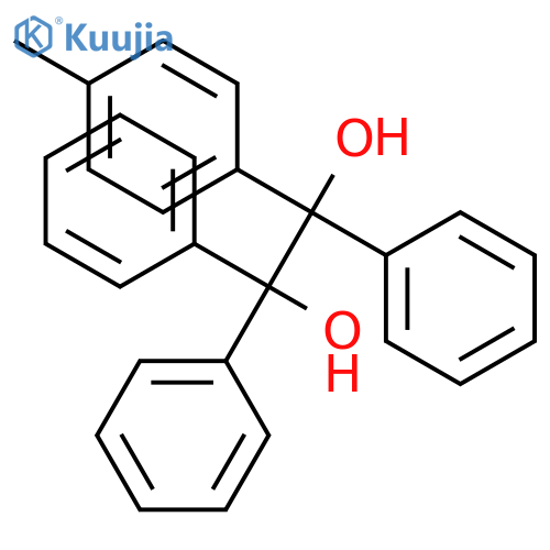 1,2-Ethanediol, 1-(4-methylphenyl)-1,2,2-triphenyl- structure