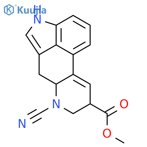 d-6-Cyano-6-norlysergic Acid Methyl Ester structure