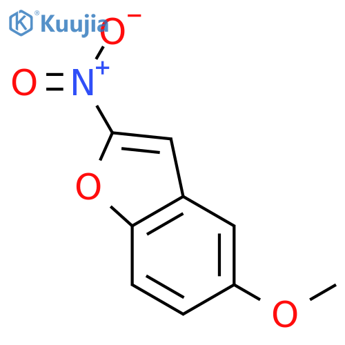5-Methoxy-2-nitrobenzofuran structure