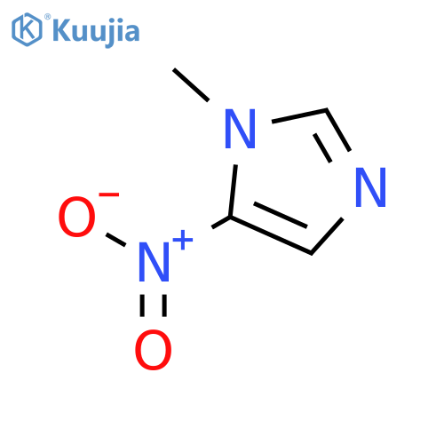1-Methyl-5-nitroimidazole structure