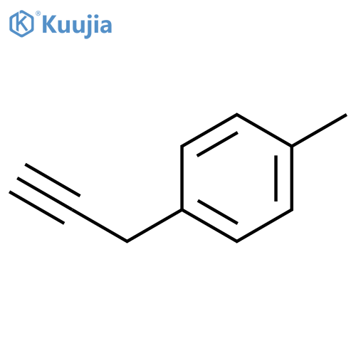 1-methyl-4-(prop-2-yn-1-yl)benzene structure