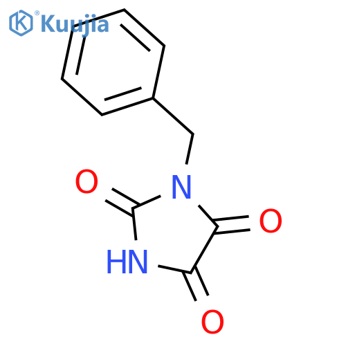 1-benzyl-1H-imidazole-2,4,5(3H)-trione structure