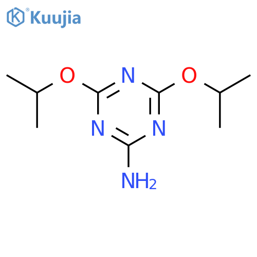1,3,5-Triazin-2-amine,4,6-bis(1-methylethoxy)- structure