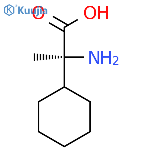 (2S)-2-Amino-2-cyclohexylpropanoic acid structure