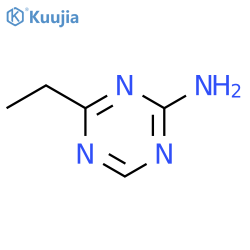 4-ethyl-1,3,5-triazin-2-amine structure