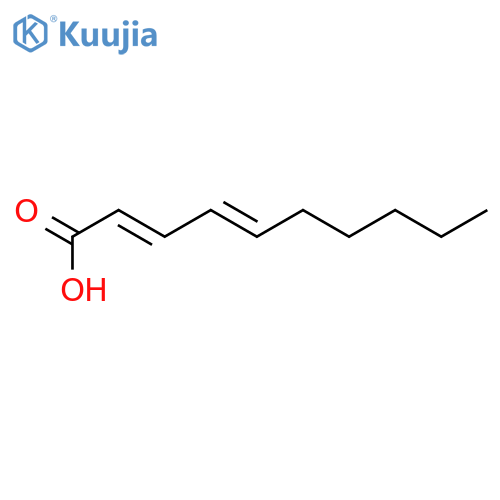 (2E,4E)-2,4-Decadienoic Acid structure
