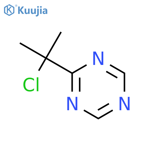 1,3,5-Triazine,2-(1-chloro-1-methylethyl)- structure