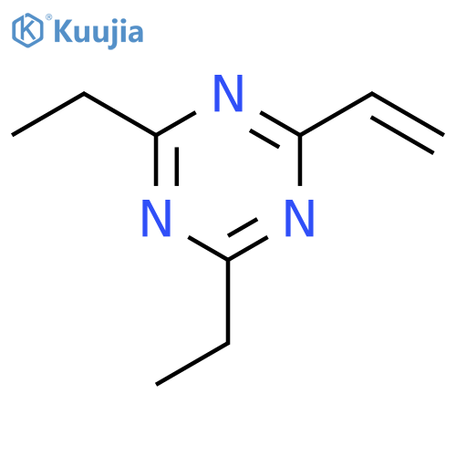 1,3,5-Triazine,2-ethenyl-4,6-diethyl- structure