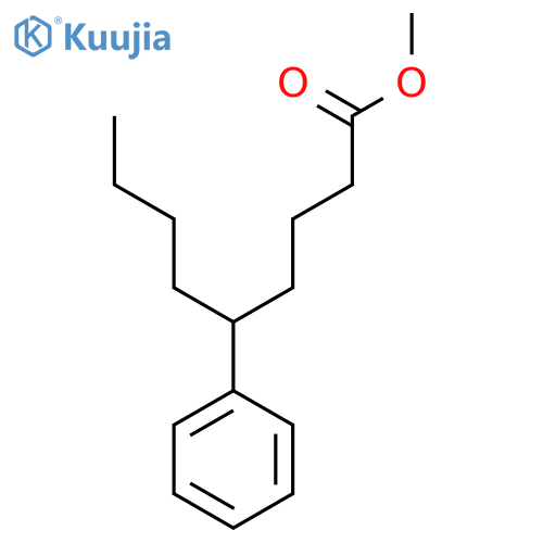 Methyl 5-phenylnonanoate structure