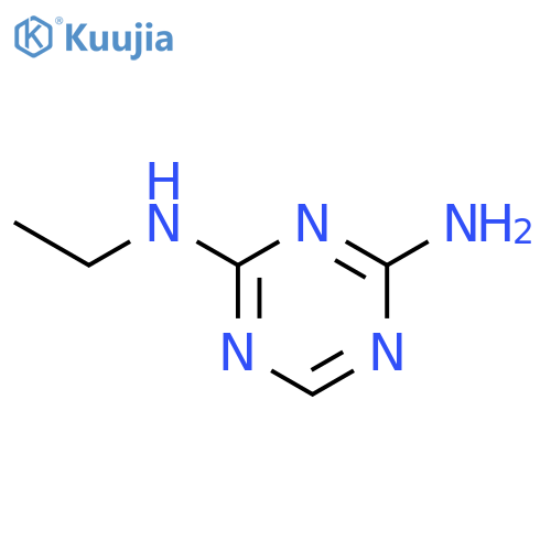 2-N-Ethyl-1,3,5-triazine-2,4-diamine structure