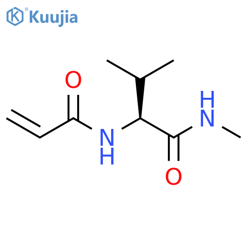 Butanamide, N,3-dimethyl-2-[(1-oxo-2-propenyl)amino]-, (2S)- structure