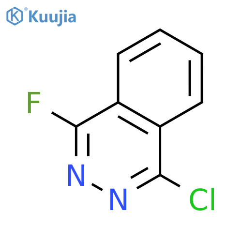 1-chloro-4-fluorophthalazine structure
