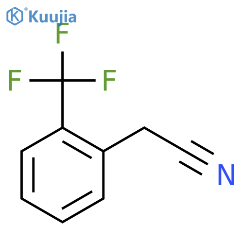 2-(Trifluoromethyl)-benzeneacetonitrile structure