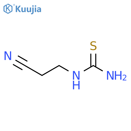 Thiourea, N-(2-cyanoethyl)- structure