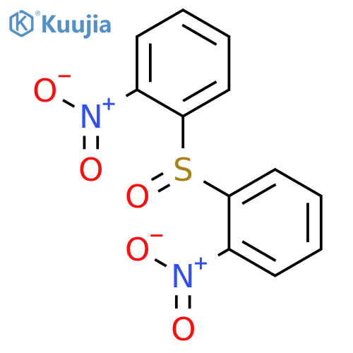 Benzene,1,1'-sulfinylbis[2-nitro- (9CI) structure
