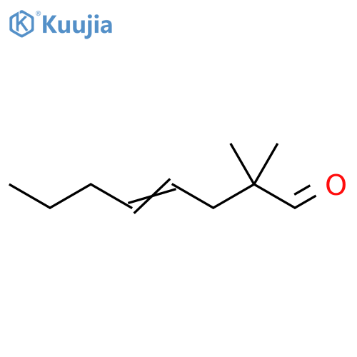 4-Octenal, 2,2-dimethyl- structure