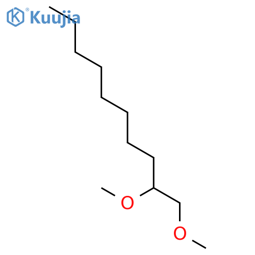 Decane, 1,2-dimethoxy- structure