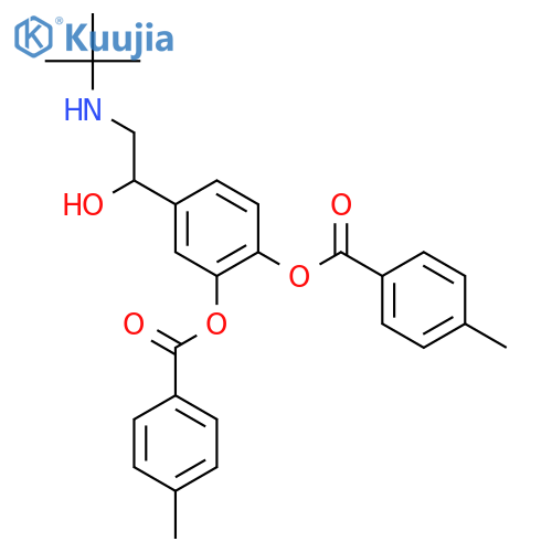 Bitolterol structure