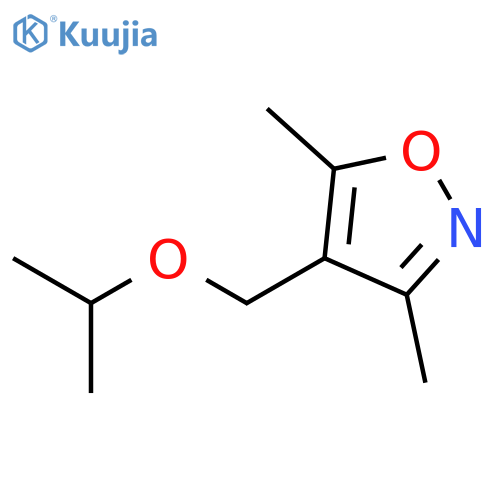 (3,5-DIMETHYL-4-ISOXAZOLYL)METHYL ISOPROPYL ETHER structure