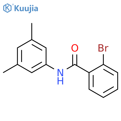 2-bromo-N-(3,5-dimethylphenyl)benzamide structure