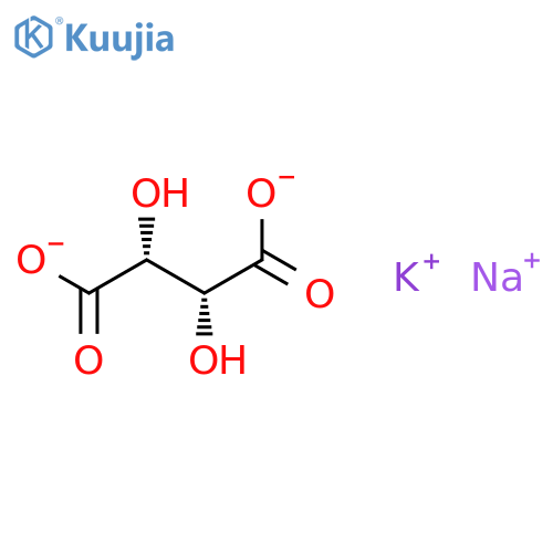 potassium sodium tartrate structure