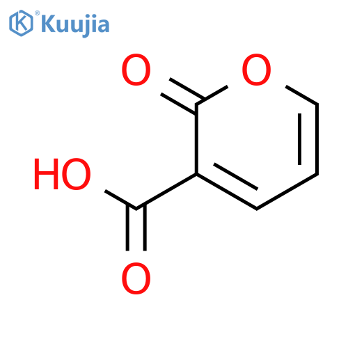 2-Oxo-2H-pyran-3-carboxylic acid structure