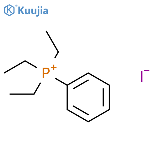 Phosphonium,triethylphenyl-, iodide (1:1) structure