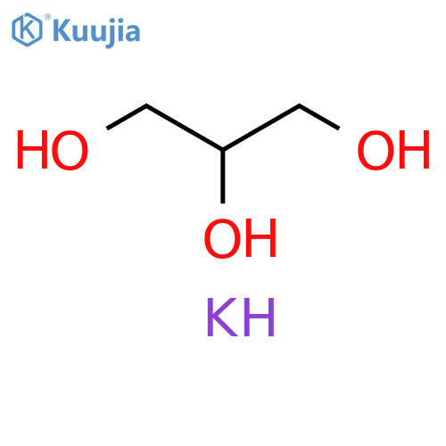 1,2,3-Propanetriol, potassium salt (1:) structure