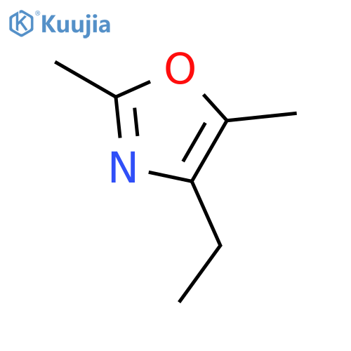 Oxazole,4-ethyl-2,5-dimethyl- structure