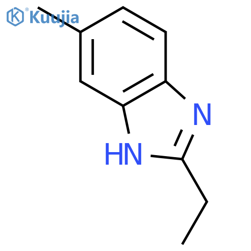 2-ethyl-5-methyl-1H-1,3-benzodiazole structure