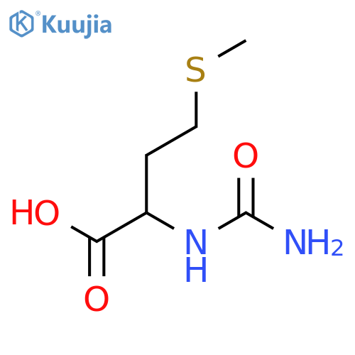 Methionine,N-(aminocarbonyl)- structure