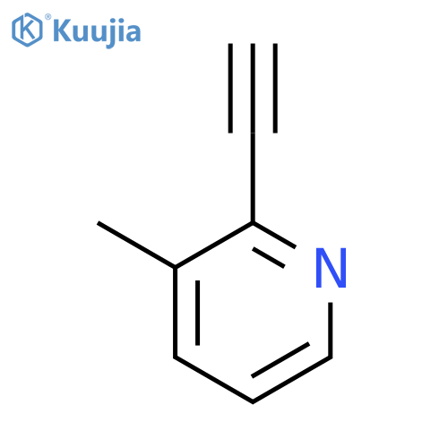 2-ethynyl-3-methylpyridine structure