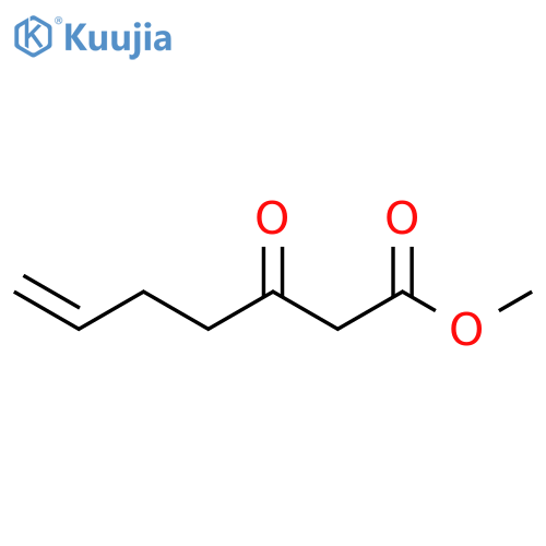 methyl 3-oxohept-6-enoate structure
