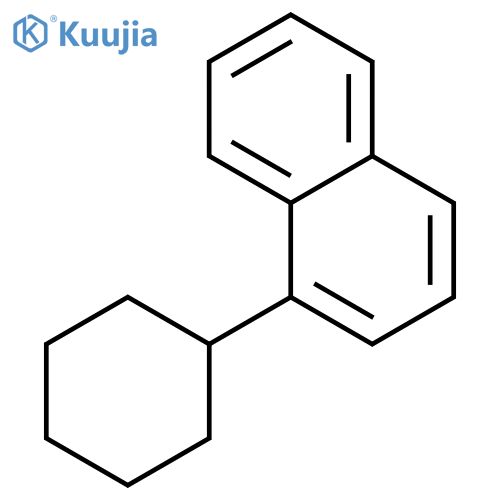 1-Cyclohexylnaphthalene structure