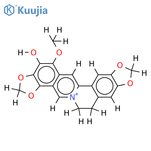 11-Hydroxy-12-methoxycoptisine structure