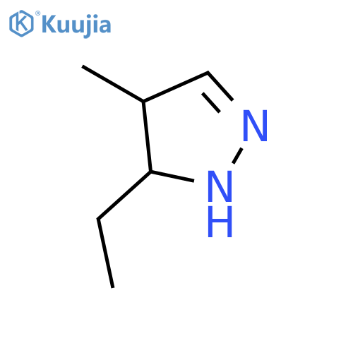 1H-Pyrazole, 5-ethyl-4,5-dihydro-4-methyl- structure