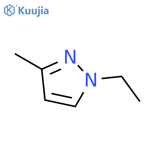 1-Ethyl-3-methyl-1H-pyrazole structure
