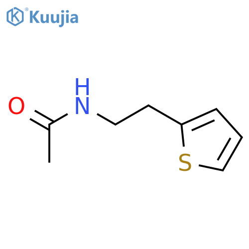 N-(2-Thiophen-2-yl-ethyl)-acetamide structure