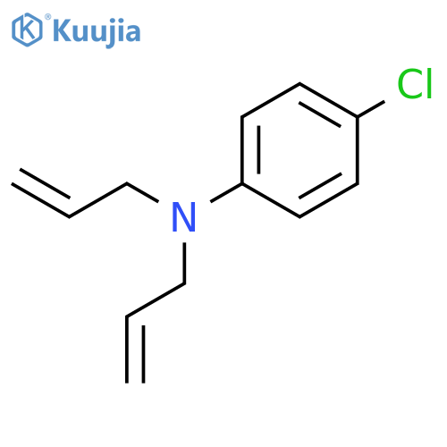 N,N-diallyl-4-chlorobenzenamine structure
