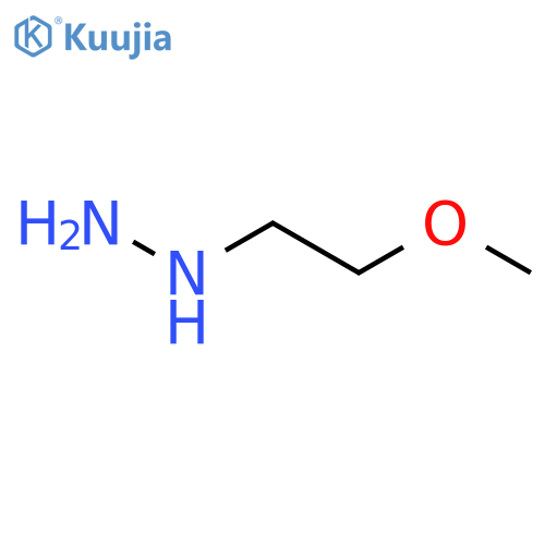 (2-Methoxyethyl)hydrazine structure