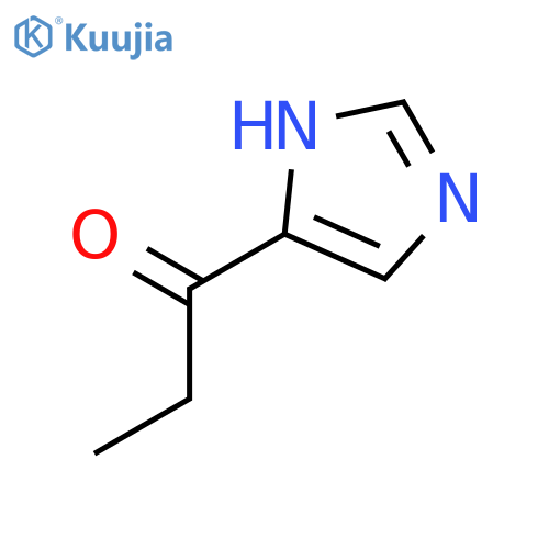1-(1H-imidazol-5-yl)-1-Propanone structure