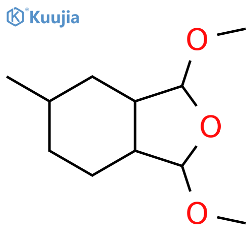 Isobenzofuran, octahydro-1,3-dimethoxy-5-methyl- structure