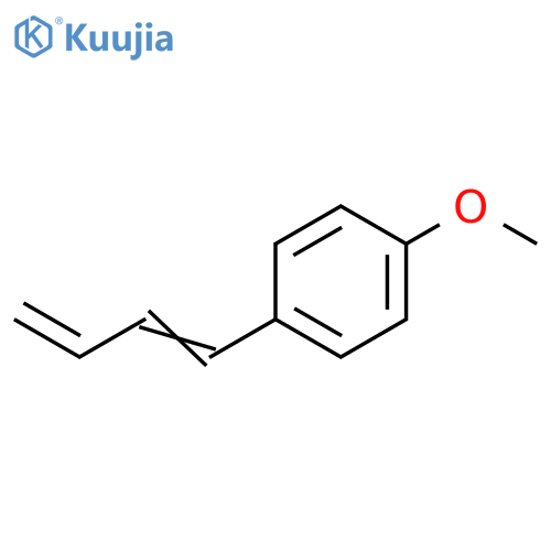 Benzene, 1-(1,3-butadienyl)-4-methoxy- structure