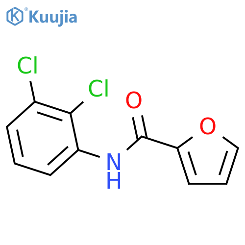 N-(2,3-dichlorophenyl)-2-furamide structure