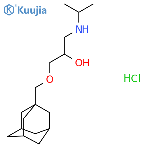 {3-(adamantan-1-yl)methoxy-2-hydroxypropyl}(propan-2-yl)amine hydrochloride structure